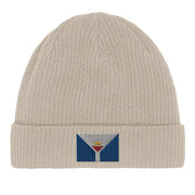 Bonnet coton saint-martin broderie drapeau antilles française