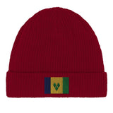 Bonnet coton saint-vincent-et-les-grenadines broderie