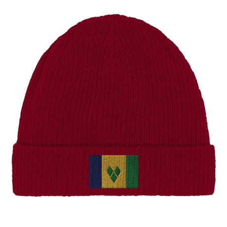 Bonnet coton saint-vincent-et-les-grenadines broderie