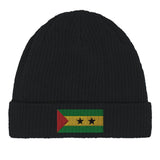 Bonnet coton sao tomé-et-principe broderie respirante
