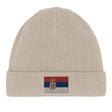 Bonnet coton serbie broderie drapeau respirabilité optimale