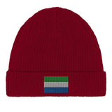 Bonnet coton sierra leone broderie respiration optimale