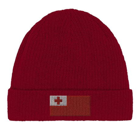 Bonnet coton tonga broderie couleur usage quotidien