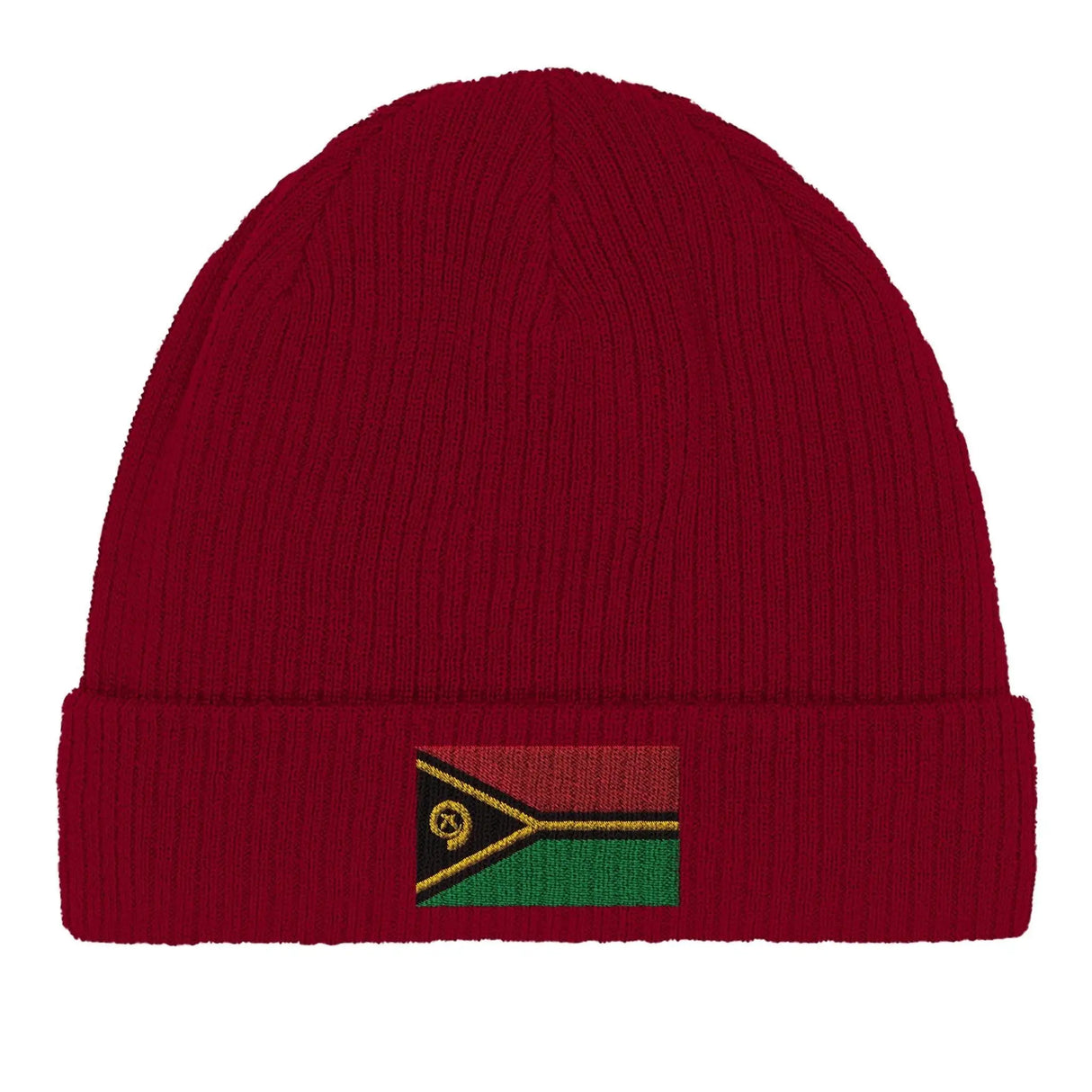 Bonnet coton vanuatu broderie couleurs usage quotidien