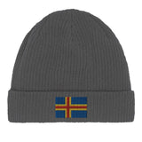 Bonnet en coton Drapeau d'Åland - Pixelforma 