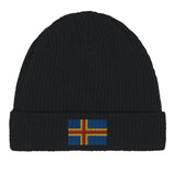 Bonnet en coton Drapeau d'Åland - Pixelforma 