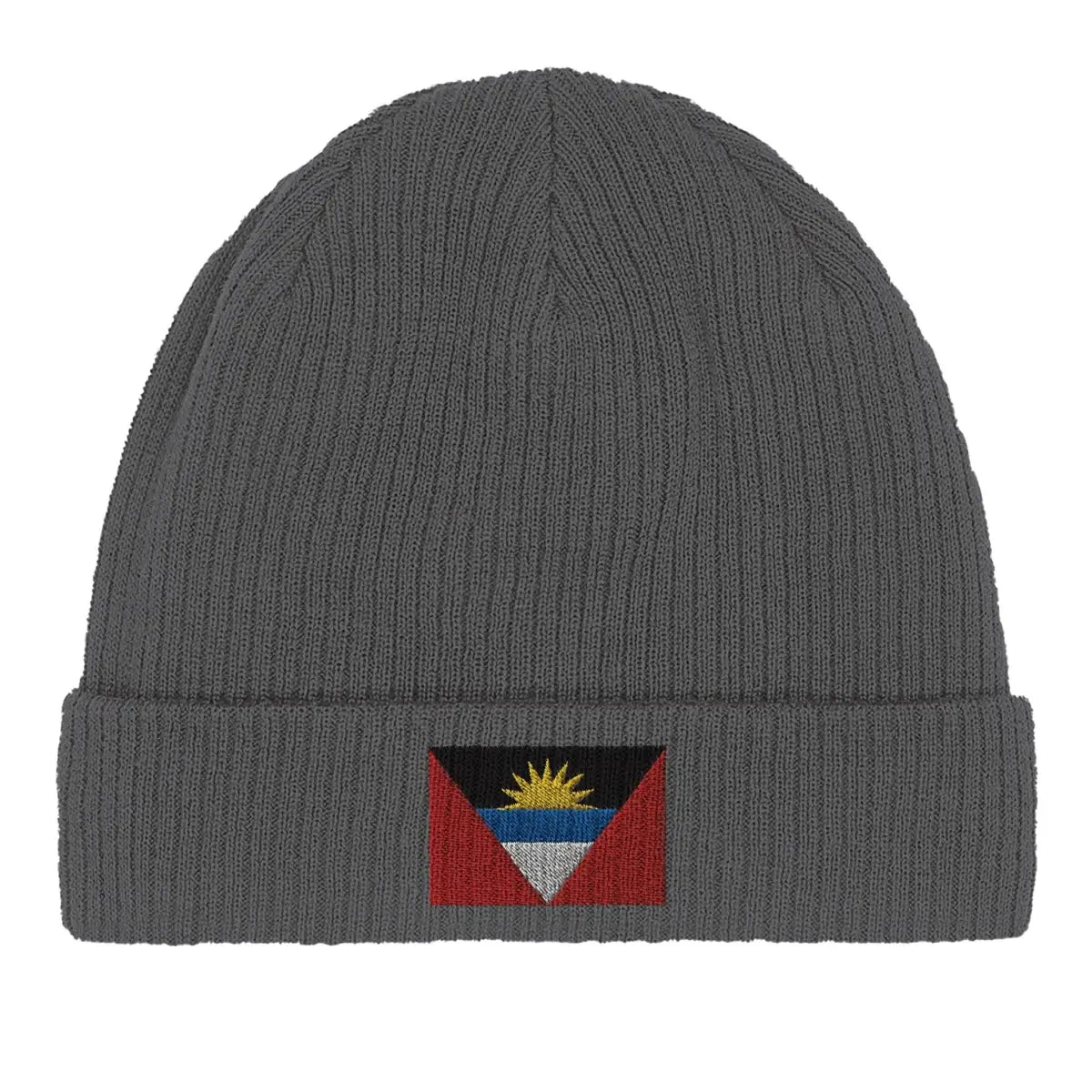 Bonnet en coton Drapeau d'Antigua-et-Barbuda - Pixelforma 