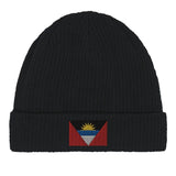 Bonnet en coton Drapeau d'Antigua-et-Barbuda - Pixelforma 