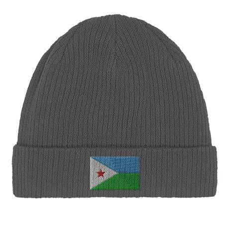 Bonnet en coton Drapeau de Djibouti - Pixelforma 