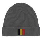 Bonnet en coton drapeau de la belgique - pixelformaflag