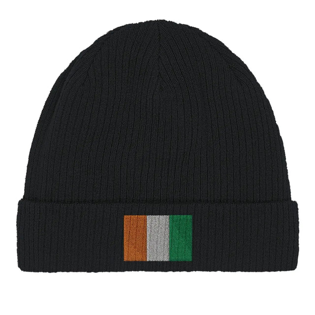 Bonnet en coton Drapeau de la Côte d'Ivoire - Pixelforma 