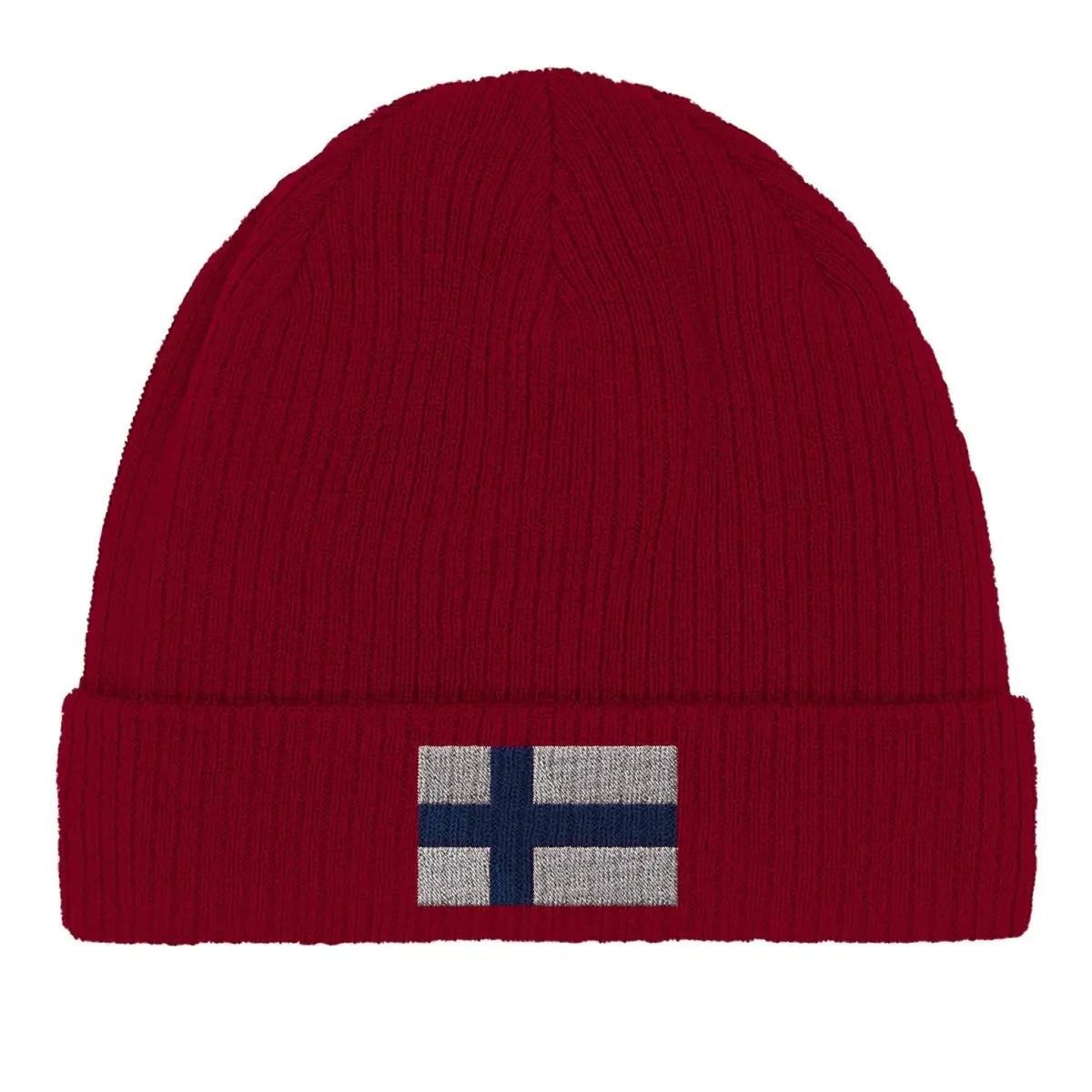 Bonnet en coton Drapeau de la Finlande - Pixelforma 