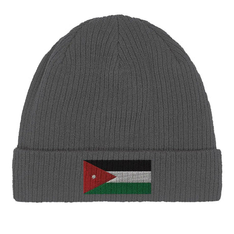 Bonnet en coton Drapeau de la Jordanie - Pixelforma 