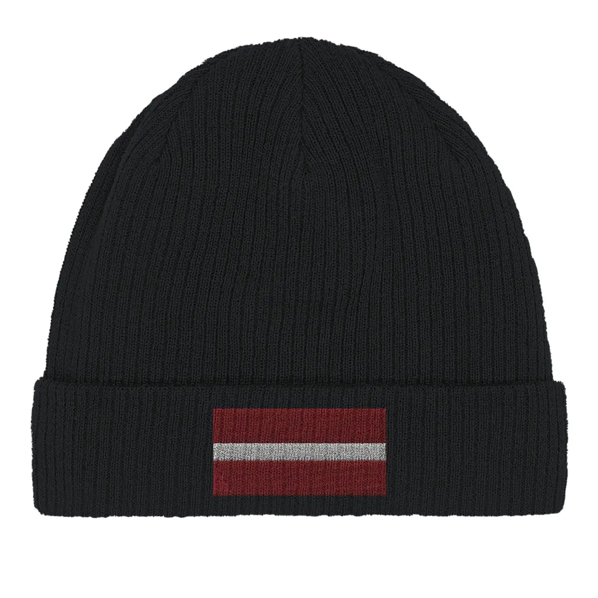 Bonnet en coton drapeau de la lettonie - pixelformaflag