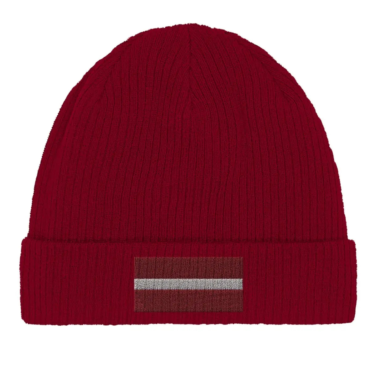 Bonnet en coton drapeau de la lettonie - pixelformaflag