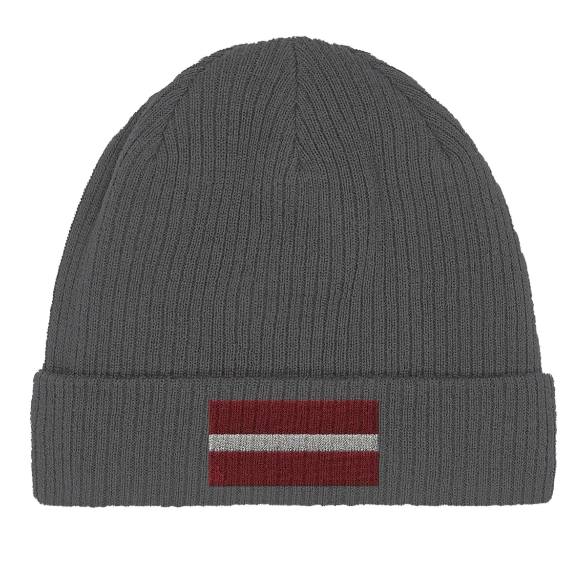 Bonnet en coton drapeau de la lettonie - pixelformaflag