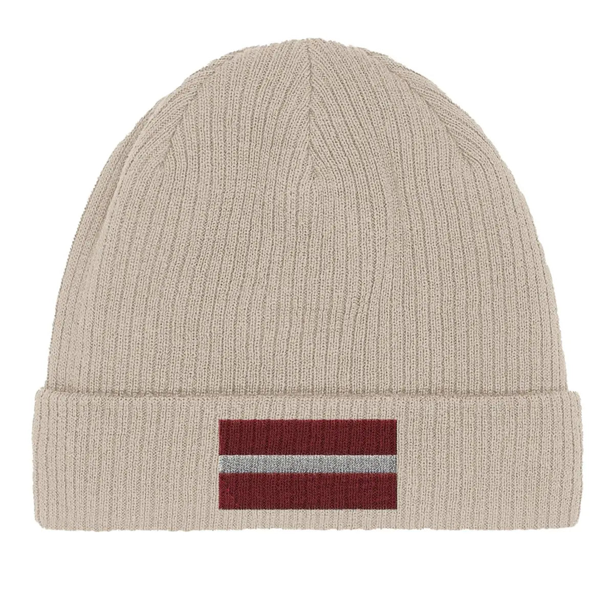 Bonnet en coton drapeau de la lettonie - pixelformaflag