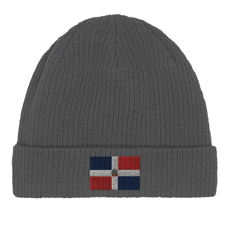 Bonnet en coton Drapeau de la République dominicaine - Pixelforma 