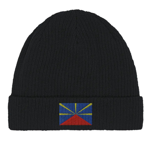 Bonnet en coton drapeau de la réunion - pixelformaflag