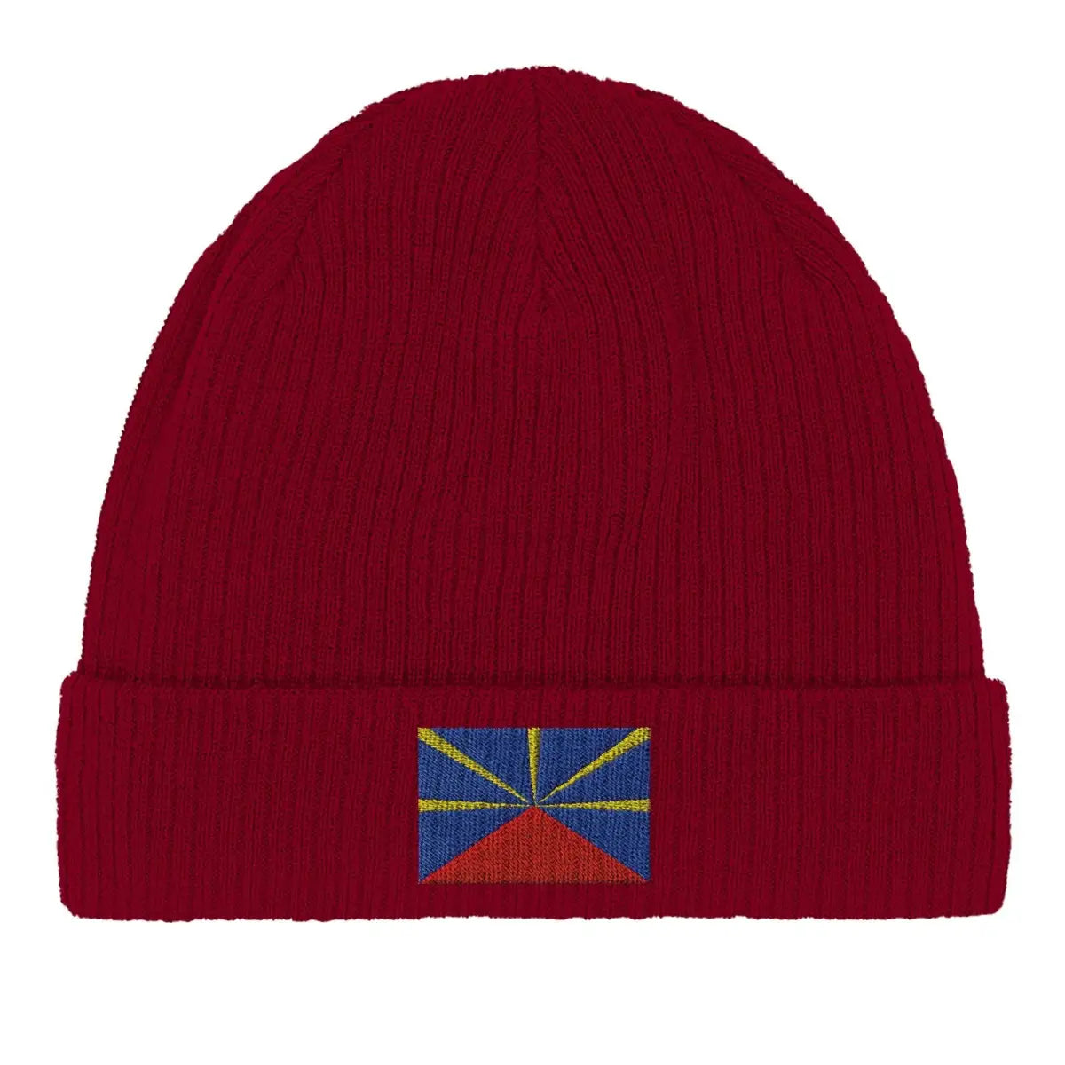 Bonnet en coton drapeau de la réunion - pixelformaflag