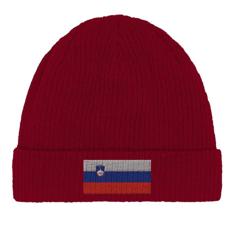 Bonnet en coton Drapeau de la Slovénie - Pixelforma 