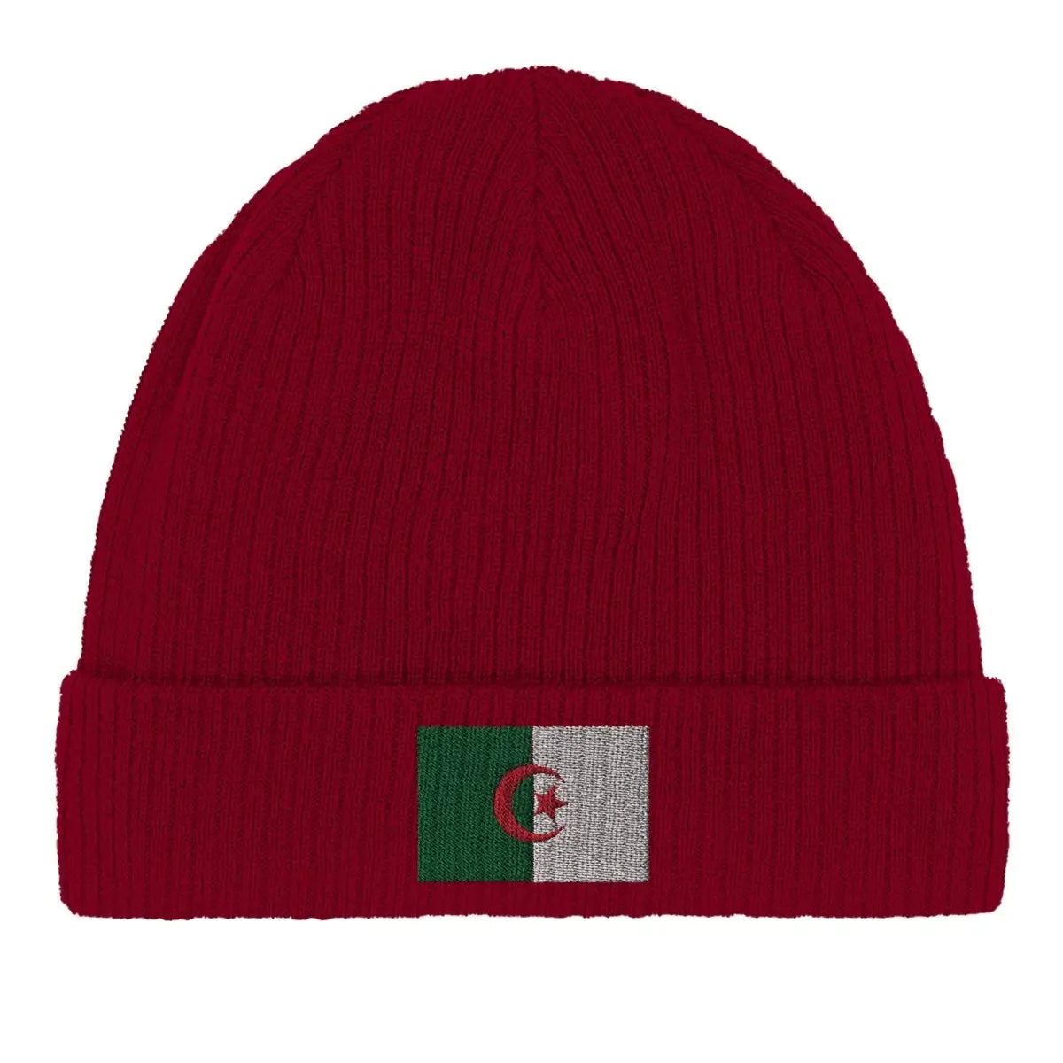 Bonnet en coton drapeau de l’algérie - pixelformaflag