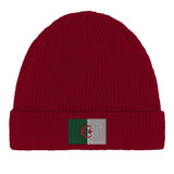 Bonnet en coton drapeau de l’algérie - pixelformaflag