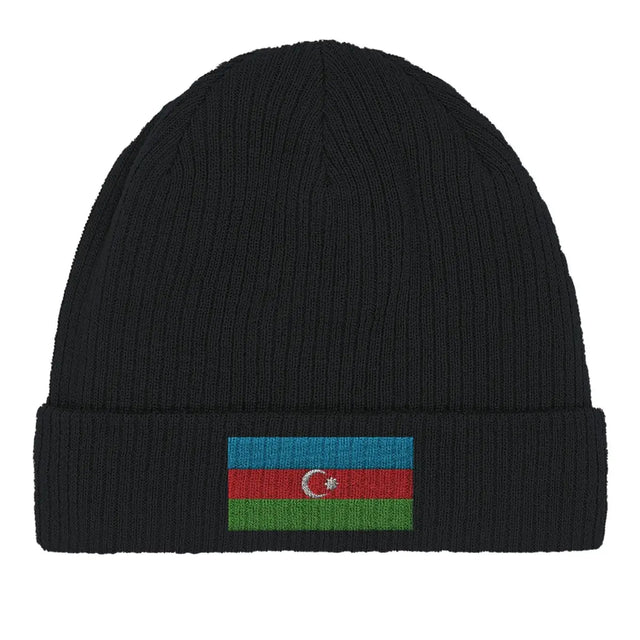 Bonnet en coton Drapeau de l'Azerbaïdjan - Pixelforma 