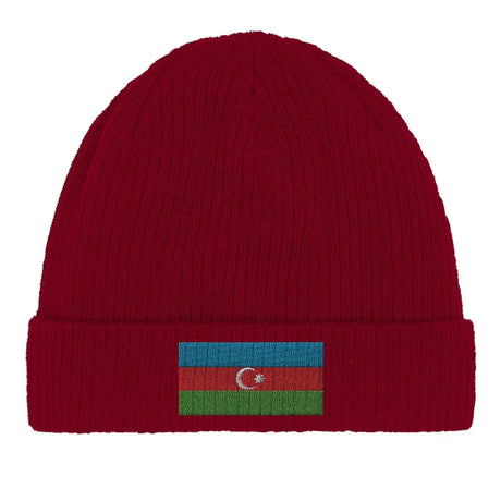 Bonnet en coton Drapeau de l'Azerbaïdjan - Pixelforma 