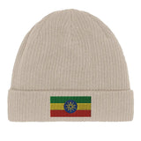 Bonnet en coton drapeau de l’éthiopie - pixelformaflag