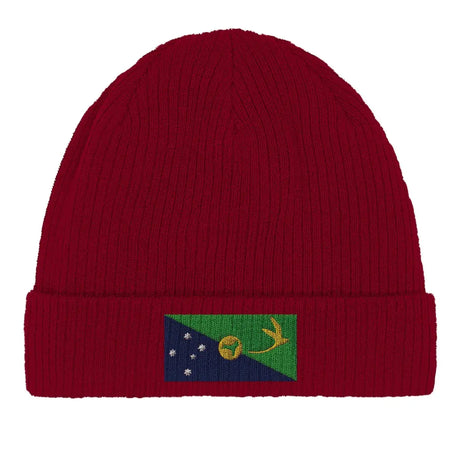 Bonnet en coton Drapeau de l'île Christmas - Pixelforma 