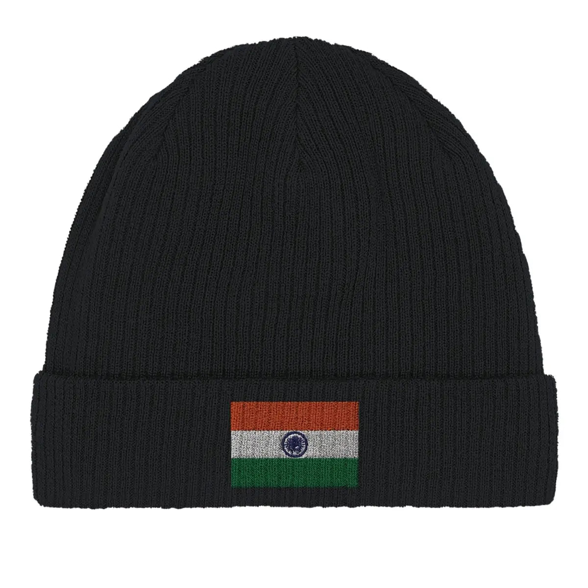 Bonnet en coton Drapeau de l'Inde - Pixelforma 