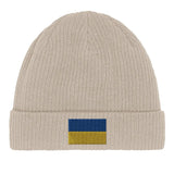 Bonnet en coton Drapeau de l'Ukraine - Pixelforma 