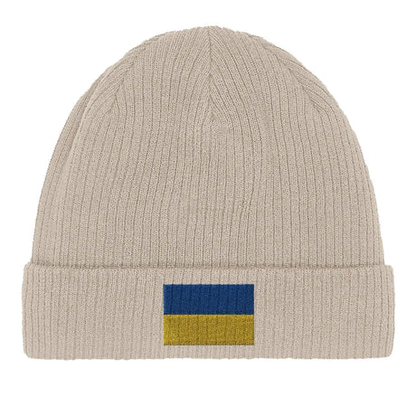 Bonnet en coton Drapeau de l'Ukraine - Pixelforma 