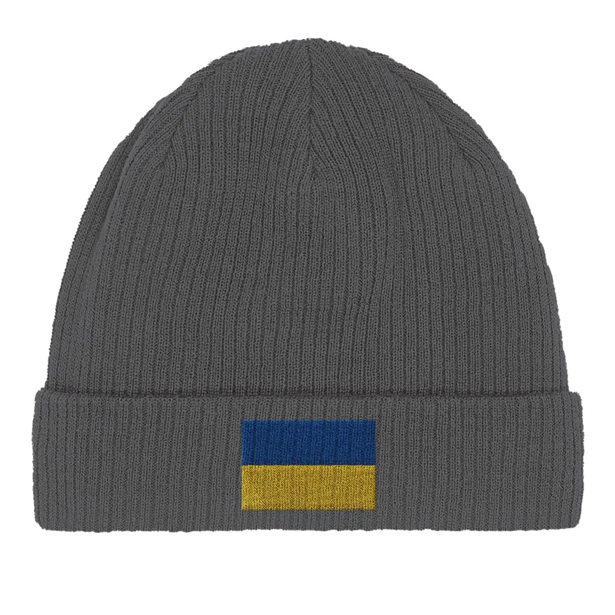 Bonnet en coton Drapeau de l'Ukraine - Pixelforma 