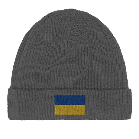 Bonnet en coton Drapeau de l'Ukraine - Pixelforma 