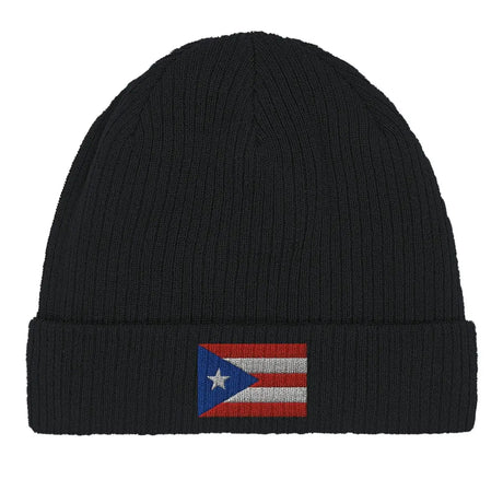 Bonnet en coton Drapeau de Porto Rico - Pixelforma 