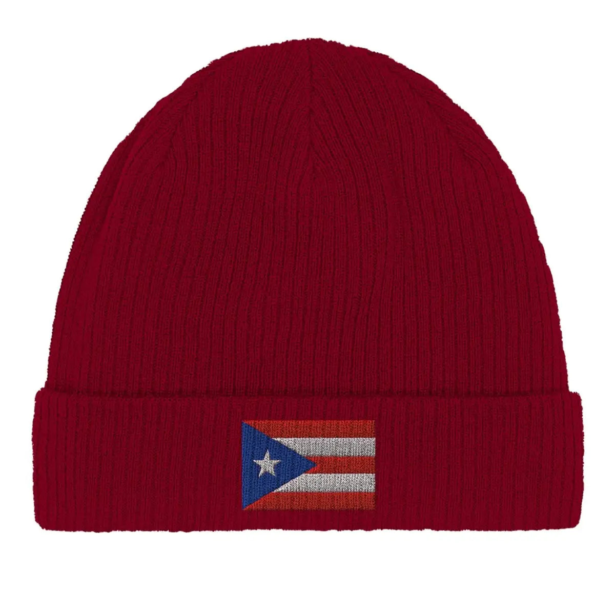 Bonnet en coton drapeau de porto rico - pixelformaflag