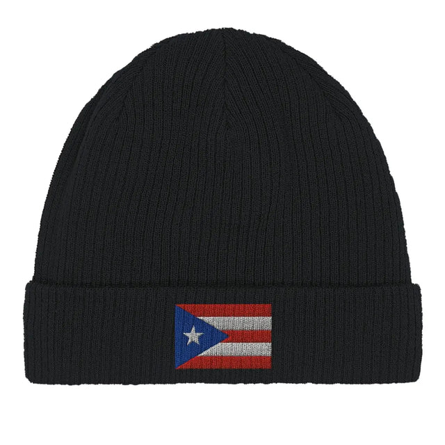 Bonnet en coton drapeau de porto rico - pixelformaflag