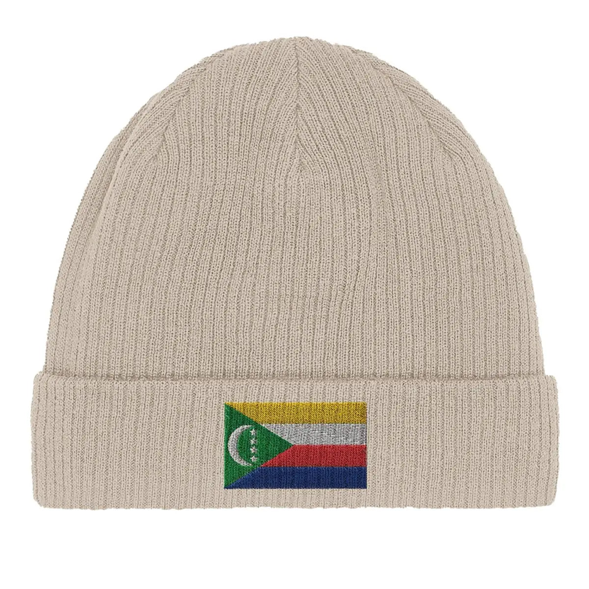 Bonnet en coton Drapeau des Comores - Pixelforma 