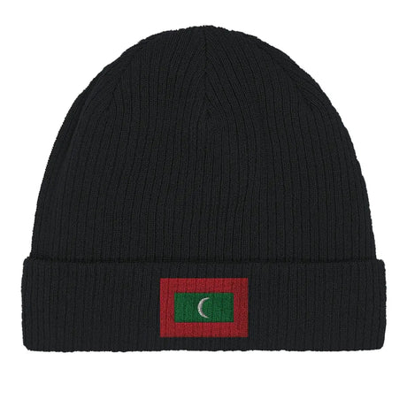 Bonnet en coton Drapeau des Maldives - Pixelforma 