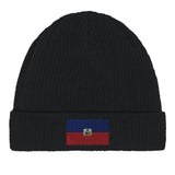 Bonnet en coton Drapeau d'Haïti - Pixelforma 