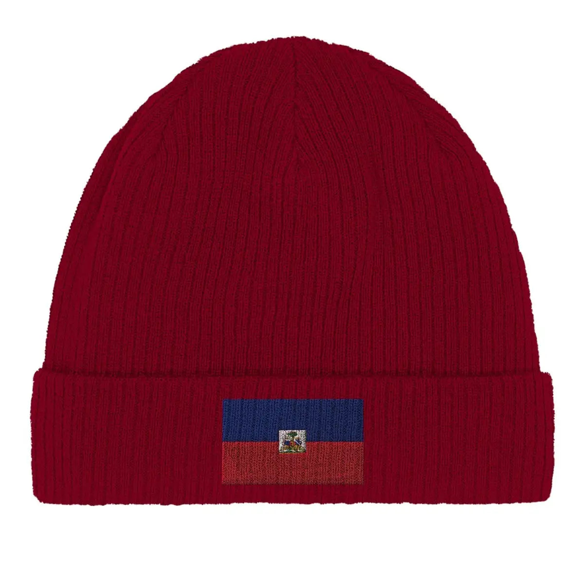 Bonnet en coton Drapeau d'Haïti - Pixelforma 