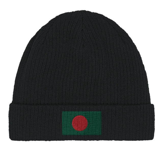 Bonnet en coton Drapeau du Bangladesh - Pixelforma 