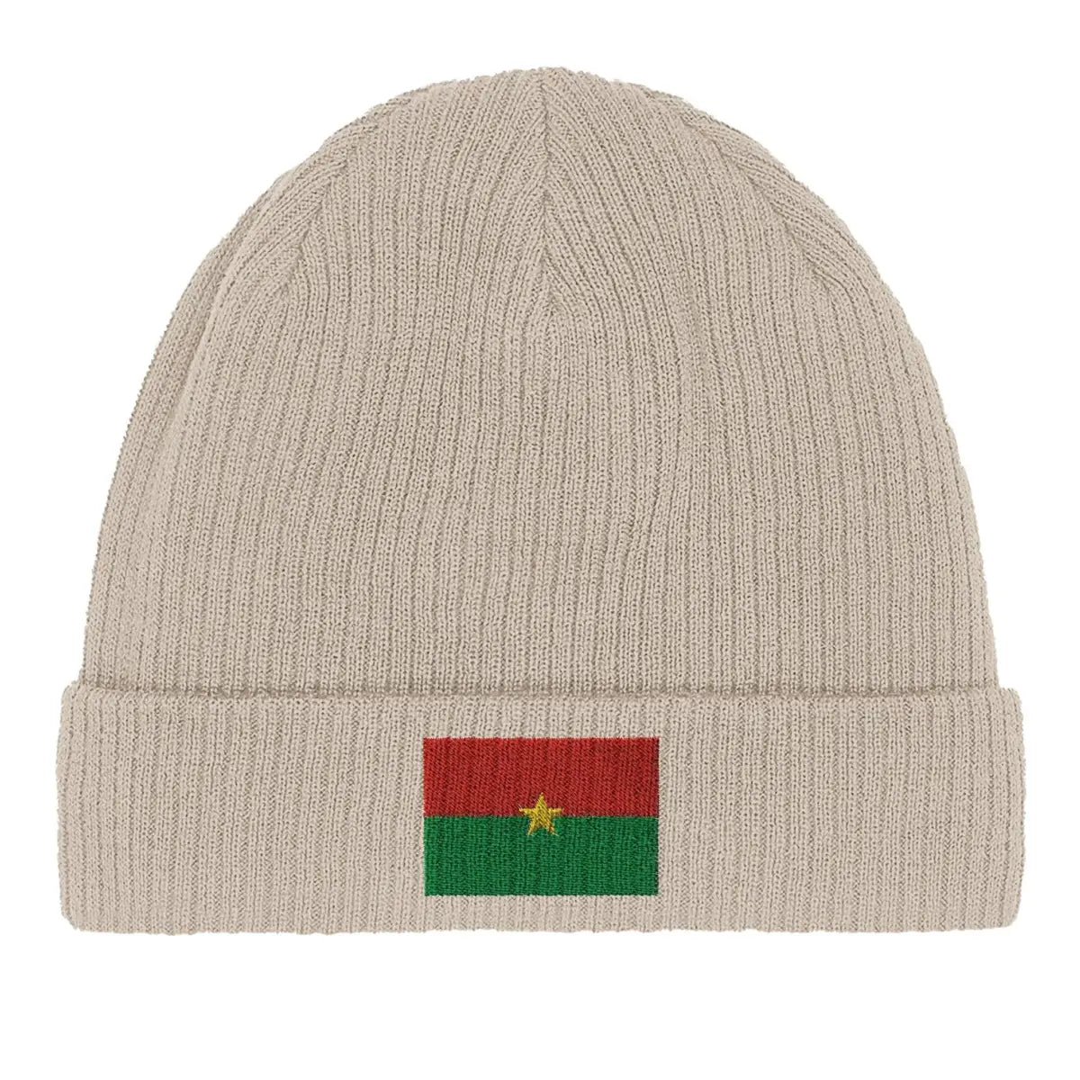 Bonnet en coton Drapeau du Burkina Faso - Pixelforma 