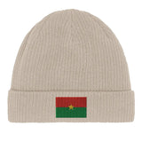 Bonnet en coton Drapeau du Burkina Faso - Pixelforma 