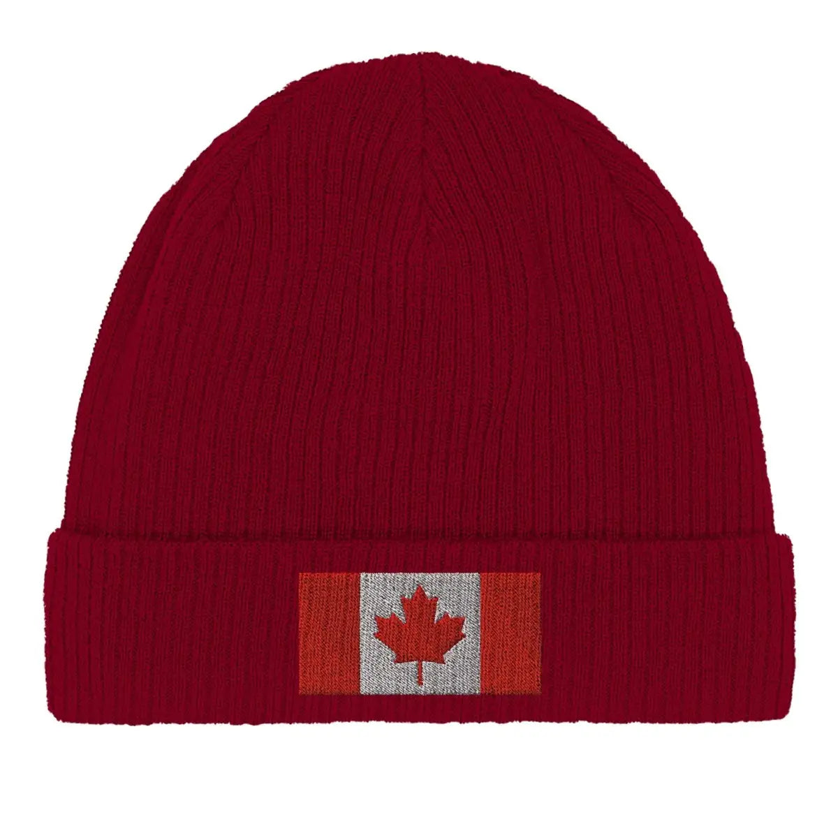 Bonnet en coton drapeau du canada - pixelformaflag