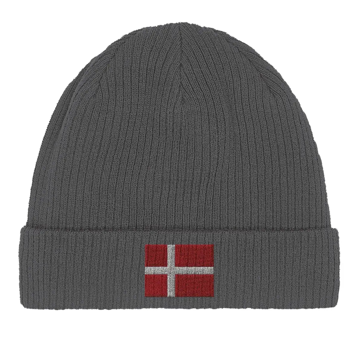 Bonnet en coton Drapeau du Danemark - Pixelforma 