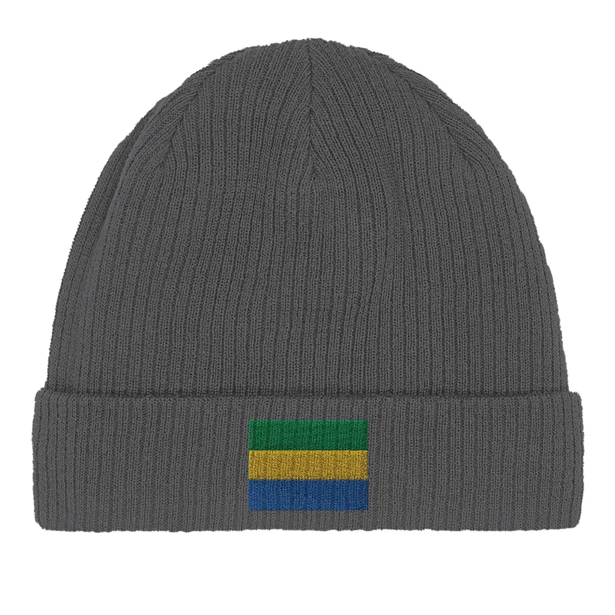 Bonnet en coton Drapeau du Gabon - Pixelforma 