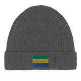 Bonnet en coton Drapeau du Gabon - Pixelforma 